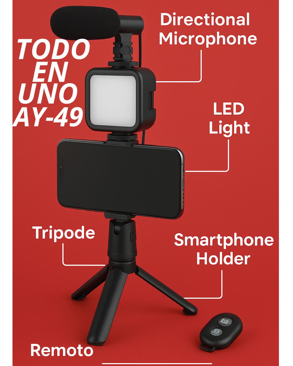 Kit de Trípode Pro - 50%OFF🎇