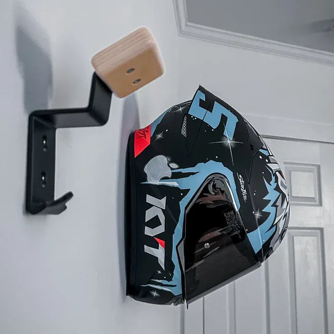 Super Oferta | Soporte de Casco Premium con Gancho para Llaves🏍️