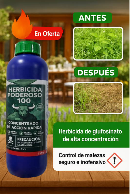 Herbicida 100% organico