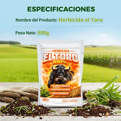 Herbicida el Toro Máxima potencia🌱