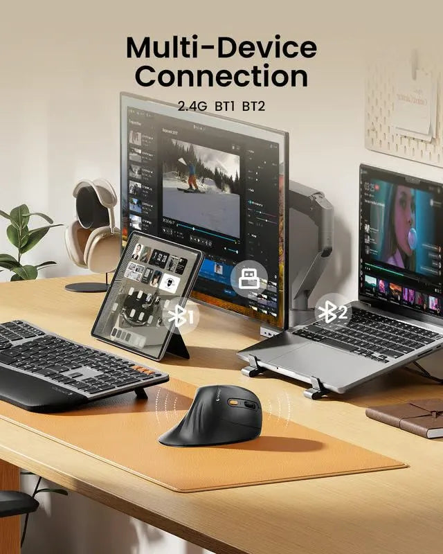 Mouse Inalámbrico Vertical Ergonómico  E11🖱