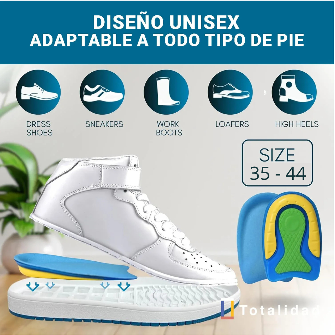 Taloneras Confort Plus: Amortiguación y Alivio para tu Talón