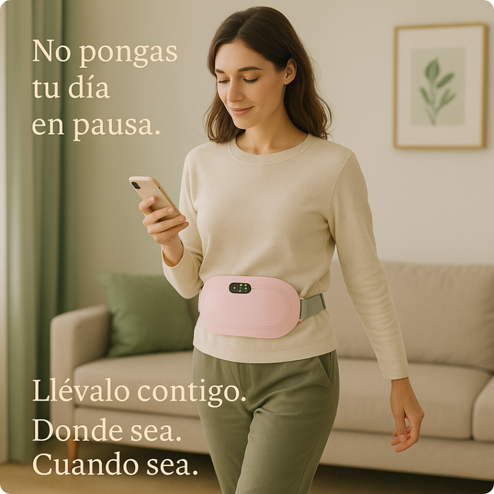 Cinturón Térmico para Dolores Menstruales – Relajación Total Durante Tu Periodo🛌✨
