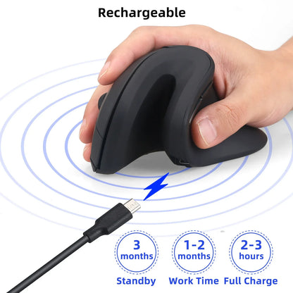 Mouse Inalámbrico Vertical Ergonómico  E11🖱