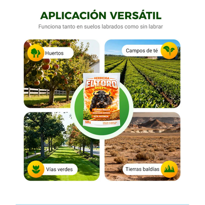 Herbicida el Toro Máxima potencia🌱
