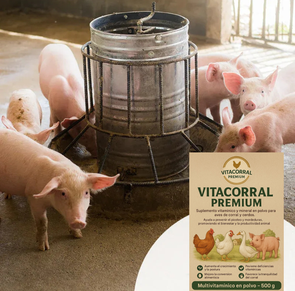 🐓 Multivitamínico Nutricional en Polvo Antipicoteo para Aves (500 g) 🔥 Evita el canibalismo y mejora su salud 🐣✨ ¡Resultados desde los primeros días! 🐔