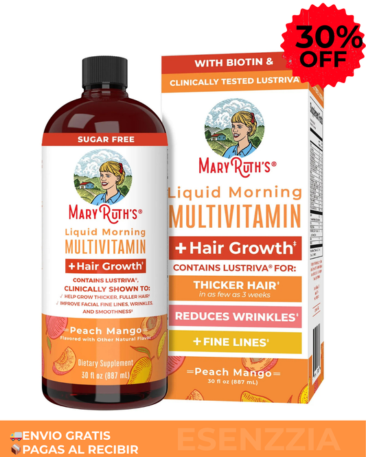 Original®️ Multivitamínico líquido + Crecimiento del cabello | SUPER OFERTA🔥