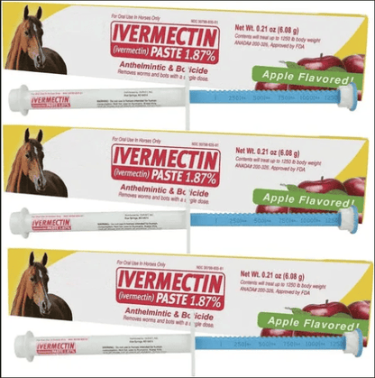 Último día: 50% de descuento en pasta de ivermectina para caballos al 1,87%, tubos de 6,08 g