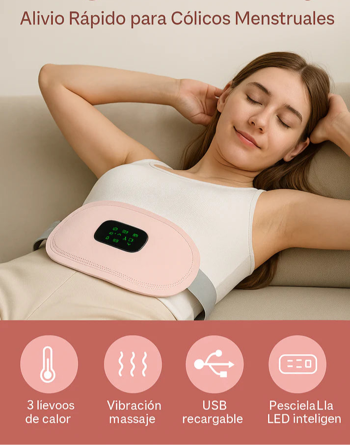 Cinturón Térmico para Dolores Menstruales – Relajación Total Durante Tu Periodo🛌✨