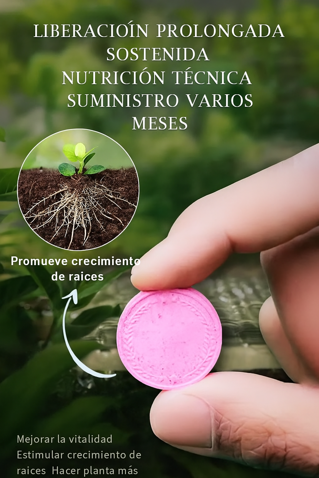 🌞Fertilizante orgánico universal en tabletas de liberación lenta para jardinería doméstica®