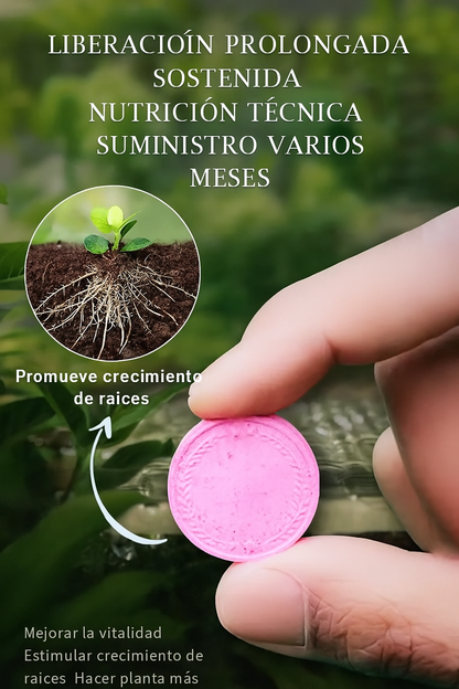 🌞Fertilizante orgánico universal en tabletas de liberación lenta para jardinería doméstica®