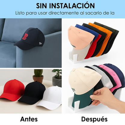 ORGANIZADOR DE GORRAS PAGUE 1 LLEVE 2