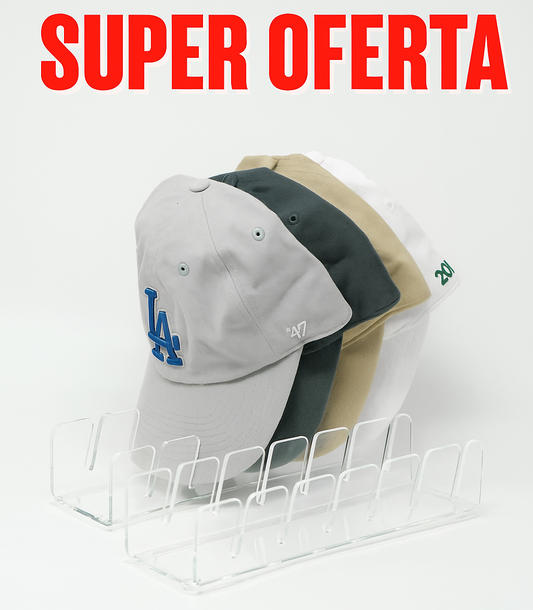 ORGANIZADOR DE GORRAS PAGUE 1 LLEVE 2