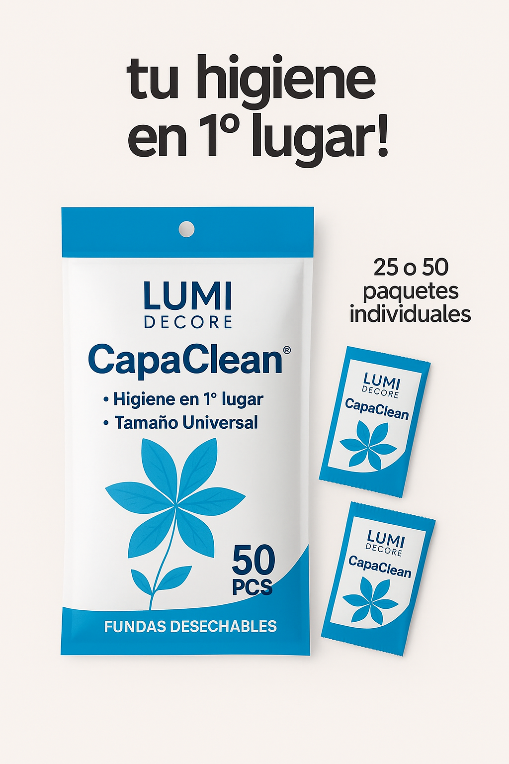 CapaClean® – 50 Fundas Individuales para Asiento de Inodoro + Regalo Exclusivo - Higiene Primero 🏆
