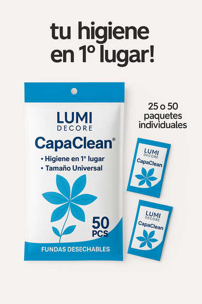 CapaClean® – 50 Fundas Individuales para Asiento de Inodoro + Regalo Exclusivo - Higiene Primero 🏆