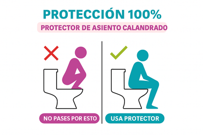 CapaClean® – 50 Fundas Individuales para Asiento de Inodoro + Regalo Exclusivo - Higiene Primero 🏆