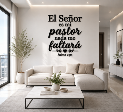 ✨El señor es mi pastor nada me faltara - Salmo 23:1 | Decoración con propósito