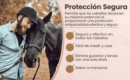 Último día: 50% de descuento en pasta de ivermectina para caballos al 1,87%, tubos de 6,08 g