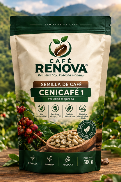 🌱Semilla de Cafe RENOVA | Oferta de lanzamiento y Recibe Gratis Guía de Siembra🔥