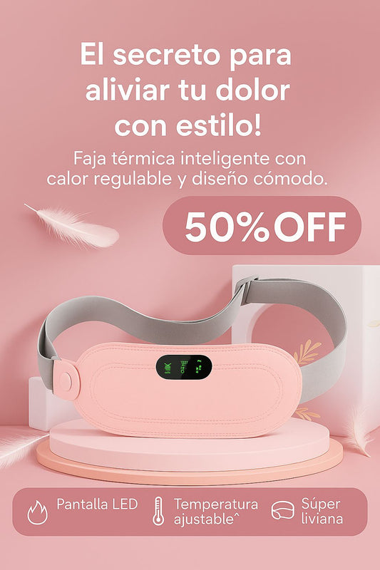 Cinturón Térmico para Dolores Menstruales – Relajación Total Durante Tu Periodo🛌✨