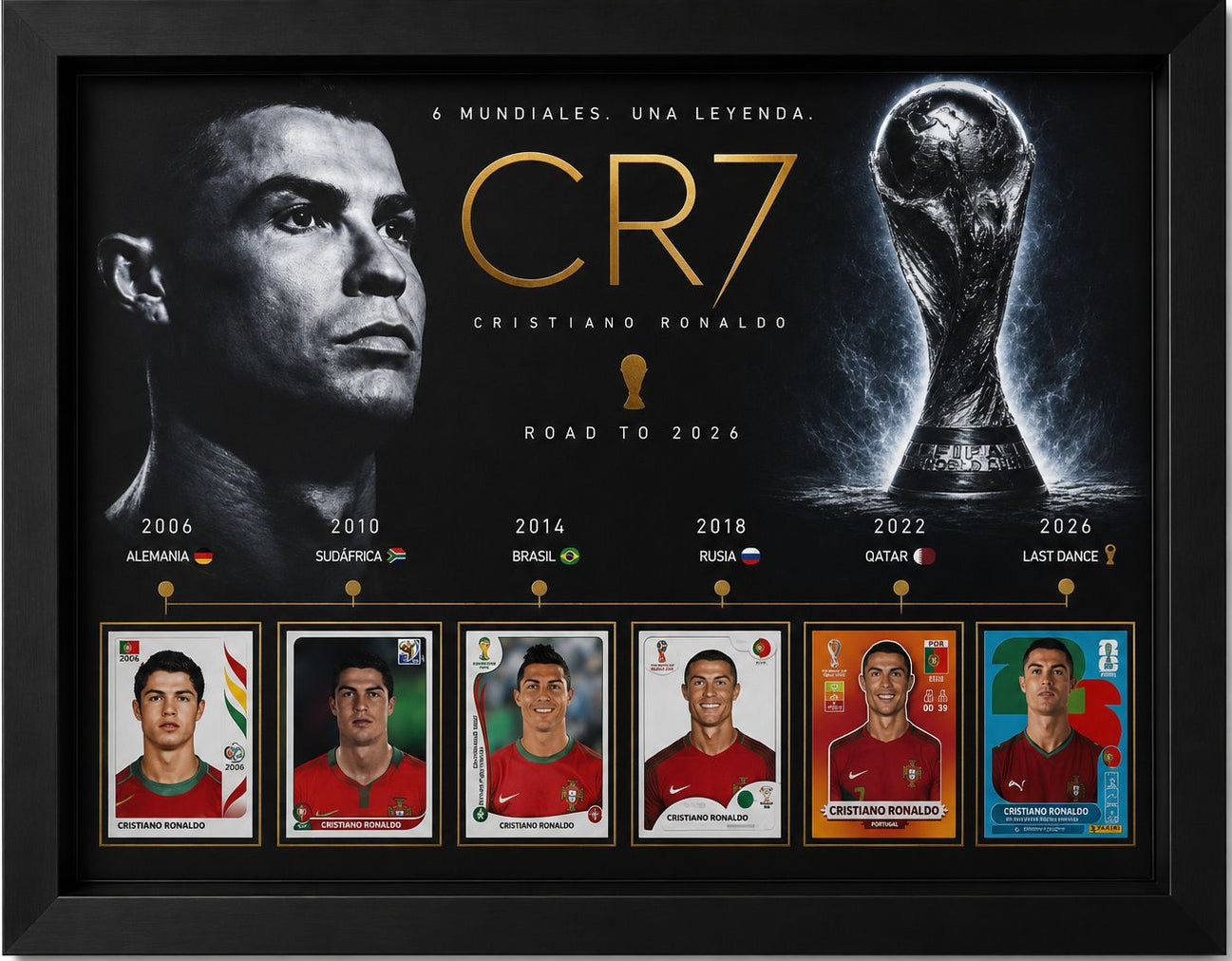 ⚽LAS LEYENDAS DE LOS MUNDIALES, INMORTALIZADAS🌎 | THE LAST DANCE🏆