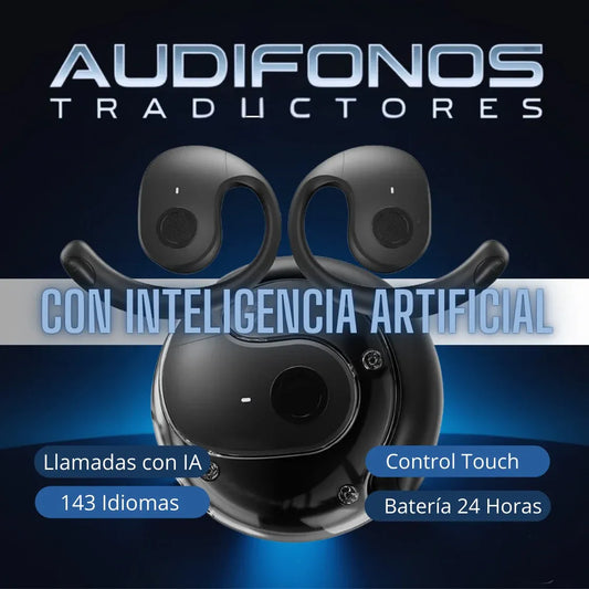 🌍 Auriculares Traductores Inteligentes IA + OBSEQUIO Gratis📦