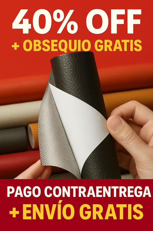 ADHESIVO DE CUERO PREMIUM + OBSEQUIO GRATIS📦