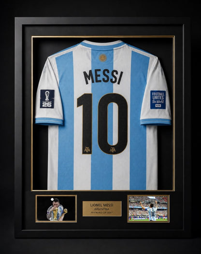Retablo De las Leyendas del Futbol⚽ con placa del ultimo mundial 🐐