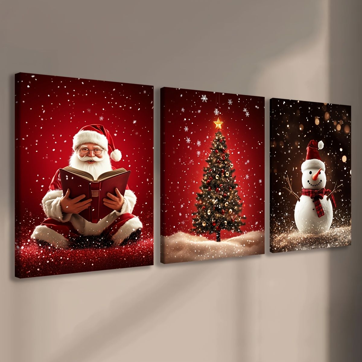 Decoración Navideña Lienzo Pared | Unidades limitadas