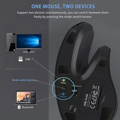 Mouse Inalámbrico Vertical Ergonómico  E11🖱