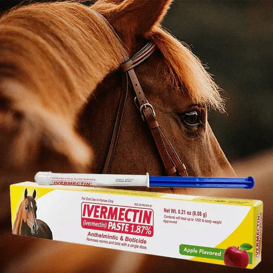 Último día: 50% de descuento en pasta de ivermectina para caballos al 1,87%, tubos de 6,08 g