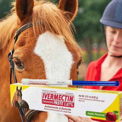 Último día: 50% de descuento en pasta de ivermectina para caballos al 1,87%, tubos de 6,08 g