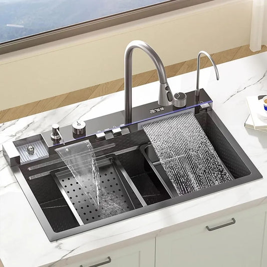 Lavaplatos Multifuncional Inteligente Plus | 100% En Acero Inoxidable
