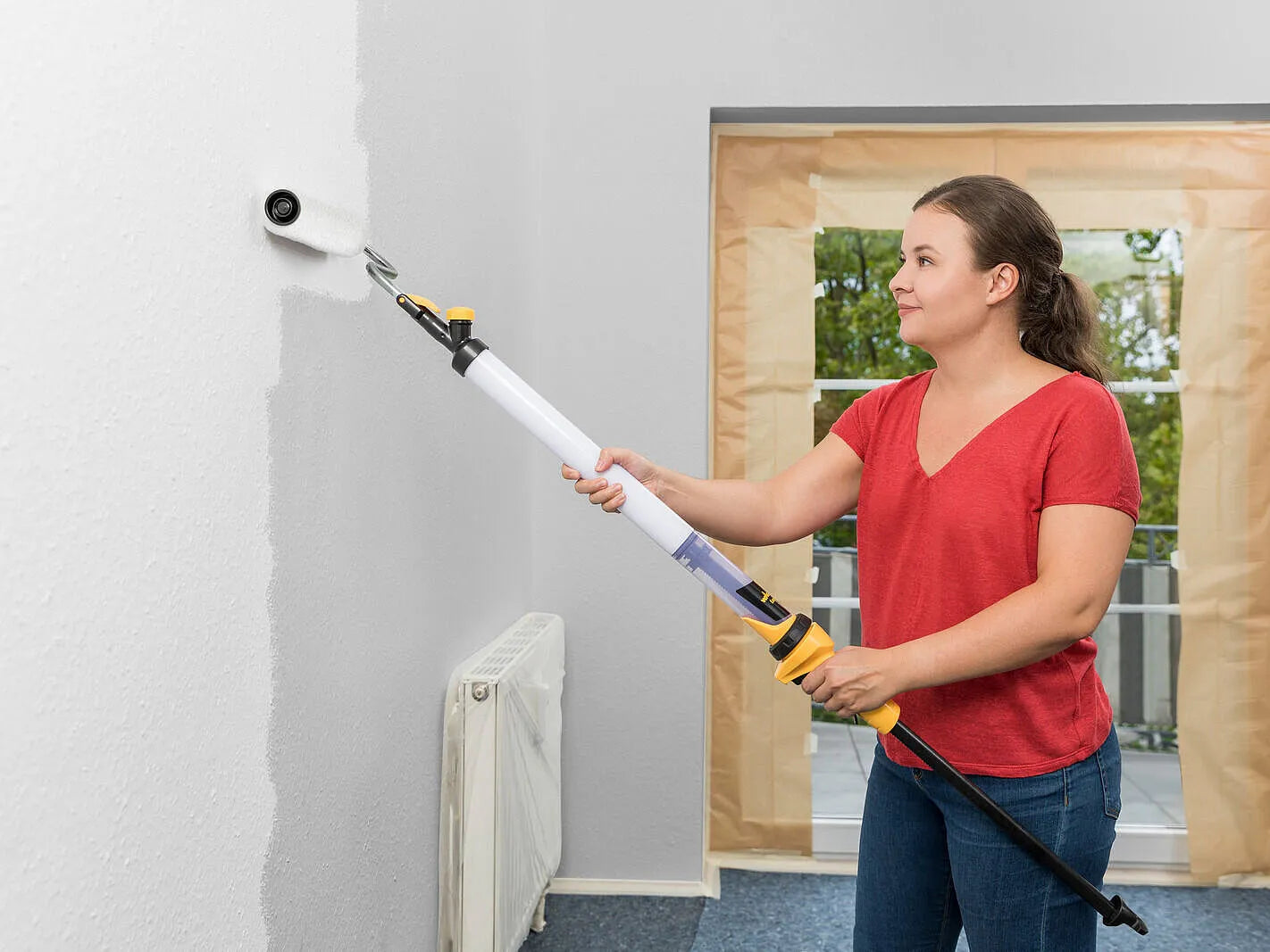 SUPER OFERTA | ✅ Pinta hasta 3 veces más rápido con el Rodillo de Pintura con Depósito