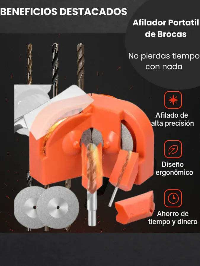 Afilador YHUISEN®️ Afilador de Brocas Multiusos