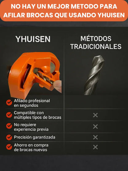 Afilador YHUISEN®️ Afilador de Brocas Multiusos
