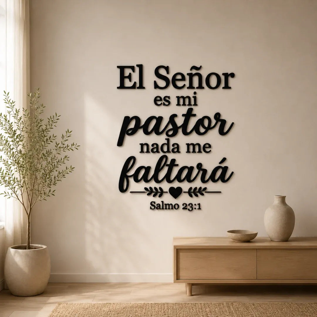 ✨El señor es mi pastor nada me faltara - Salmo 23:1 | Decoración con propósito
