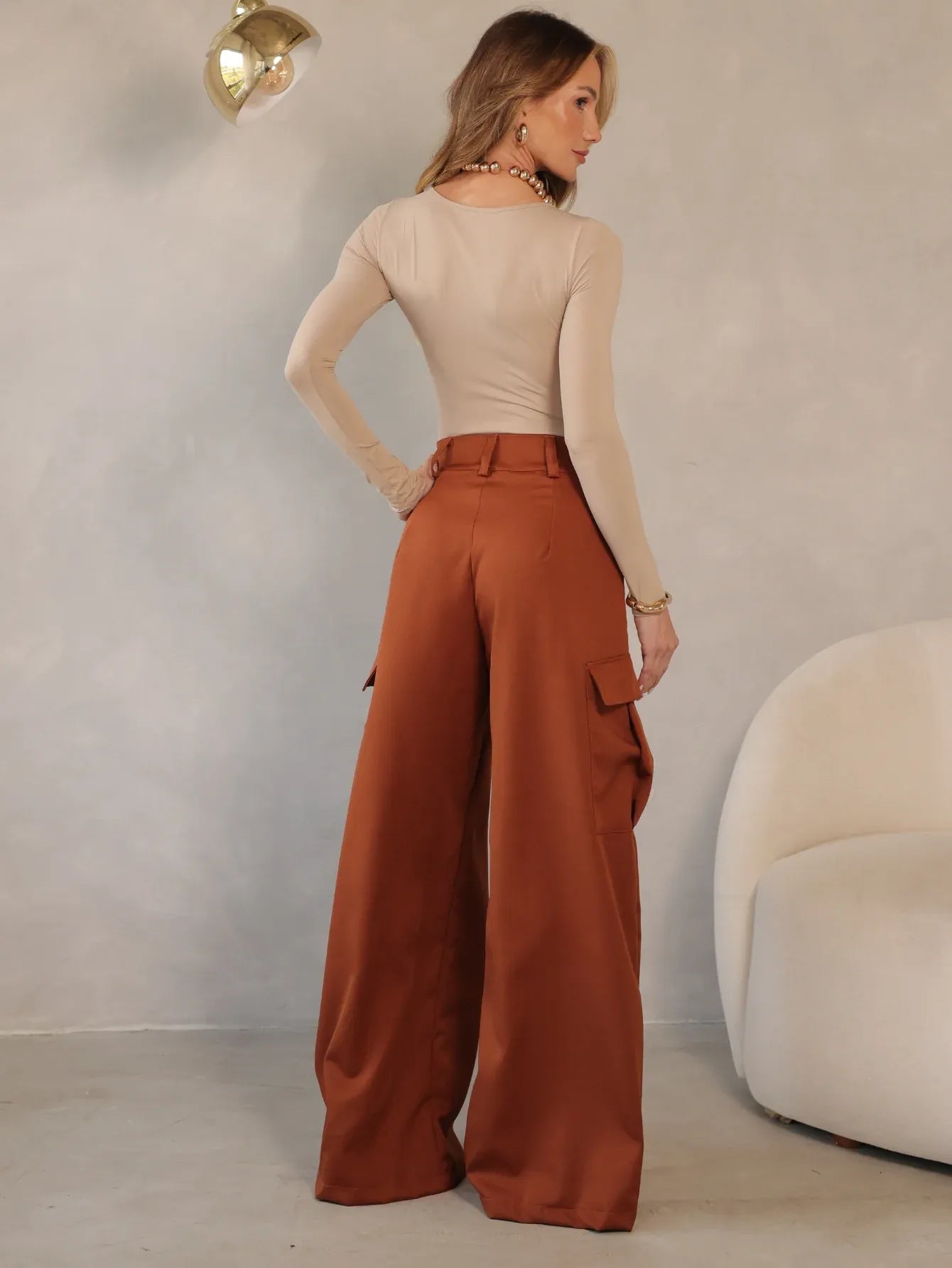 Pantalón Cargo Raquel + Obsequio Gratis 📦