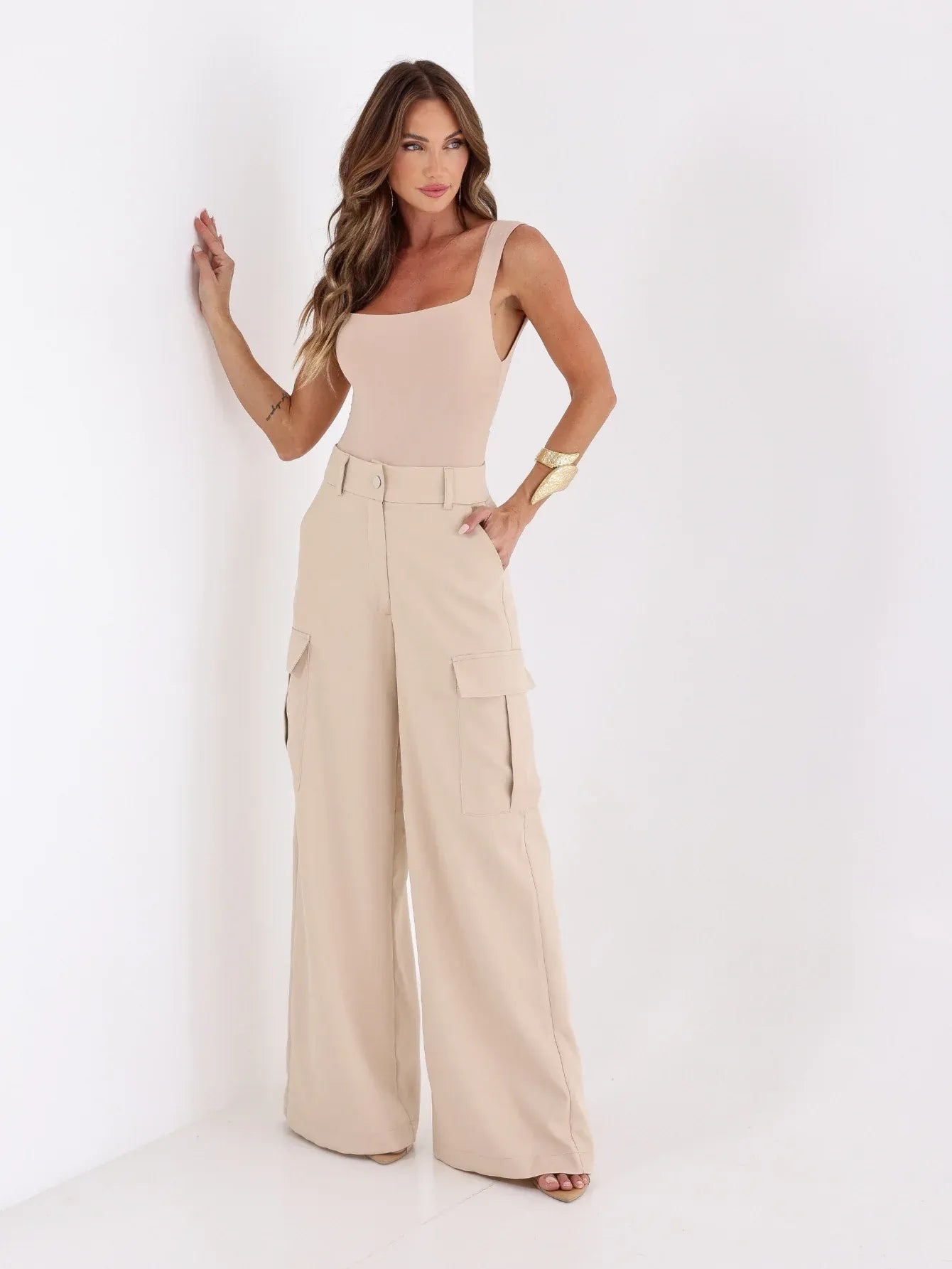 Pantalón Cargo Raquel + Obsequio Gratis 📦