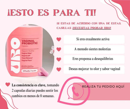 URO® Vaginal Probiotic Importado + OBSEQUIO GRATIS📦